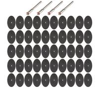 Kueohse 50 Piezas 32 Mm Disco de Corte Reforzado con Fibra de Vidrio Accesorios de Rueda de Corte Herramientas Abrasivas para Mini Taladro de Herramienta Rotativa