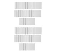 Kueohse 50 Piezas de Panel de Lienzo de Pintura Magnética, Mini Tableros de Lienzo Magnéticos, Lienzos en para Pintar, Arte, Regalo, Decoración DIY