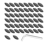 Kueohse 50 Piezas de Sujetadores de Madera Contrachapada P15, Herramienta para Ensamblar Galletas, Conectores Invisibles para Carpintería, Pieza de Desmontaje y Montaje.