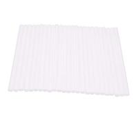 Kueohse 50 Piezas de Varillas de PláStico para Tartas Blancas para ConstruccióN y Apilamiento de Tartas en Niveles (0,4 Pulgadas de DiáMetro y 9,5 Pulgadas de Longitud)