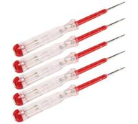 Kueohse 5X AC 100-500V Sensor Pluma de Bolsillo Probador Detector de Voltaje Destornillador