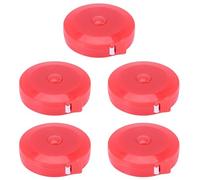 Kueohse 5X Cinta Regla Retractil de Costura de Sastre Rojo 1.5M / 60 Pulgada