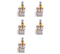 Kueohse 5X Guitar Pots 500K Short Split Eje Audio Taper Push/Pull Potenciómetro