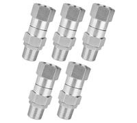 Kueohse 5X Junta Giratoria de Lavadora de Alta PresióN, Accesorios de Manguera de Lavadora A PresióN de 3/8 Pulgadas, Conector de RotacióN de 360 Grados, Lavado de Coche