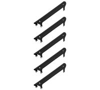 Kueohse 5X New Bicicleta de Montaña de Bicicleta Juego de Cadena Protector de Cadena Protector de Cadena Protección Accesorios para Bicicletas Negro