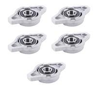 Kueohse 5X Rodamientos de Bloque de Almohada con Interior de 10 mm de DiáMetro Interior KFL000