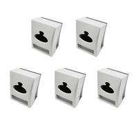 Kueohse 5X Soporte de Rollo de Papel para Hotel