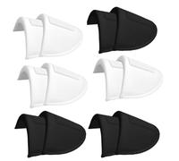 Kueohse 6 Pares de Hombreras de Espuma de 1,5 cm de Grosor para Costura de Ropa de Mujer. Almohadillas de Esponja.