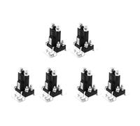 Kueohse 6 Piezas 4 Terminales 12 V 500 A Relé de Arranque de Coche Aislador de Batería Dual Relé de Solenoide de Arranque de AutomóVil Encendido/Apagado de Coche
