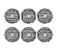 Kueohse 6 Piezas Almohadillas de Repuesto para Trapeador Trapos para A9 PañO de Fregona una Vapor Robot Aspirador Piezas de Repuesto Trapos de Limpieza para MáQuinas Trapeadoras