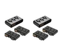 Kueohse 6 Piezas Cepillo para Palos de Golf Limpiador de Ranuras para Palos de Golf Putter Wedge Ball Cepillo de Limpieza Limpiador de Zapatos para Golfista