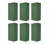 Kueohse 6 piezas flores espuma ladrillo flores embalaje flores arreglar suministros de floristería para plantas