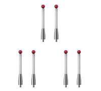 Kueohse 6 Unidades de Sonda CMM, Punta de Bola de 6 Mm, Sondas de Contacto CMM, Ejes de CeráMica, Accesorios de Prueba de Sonda para Renishaw A-5000-3709