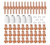 Kueohse 60 Consumibles para Cortadora de Plasma PT31, Boquillas, y Puntas de Alto Rendimiento para Corte para CUT-40 y CUT-50