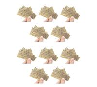 Kueohse 60 Hojas Etiquetas Engomadas PequeñAs de 0,12 Pulgadas con NúMeros del Alfabeto Etiquetas Engomadas Autoadhesivas de AleacióN con Purpurina Letras Doradas/Plateadas (3Mm)