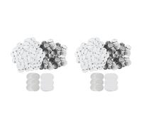 Kueohse 600 Juegos de Piezas de de BotóN en de 32Mm/1,25 Pulgadas para MáQuina de Botones Piezas de BotóN de 58Mm, Pines de BotóN en de Circular
