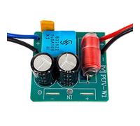 Kueohse 60W Divisor de frecuencia de Altavoz de Audio de 2 vias Triple bajo 2 Unidad Accesorio de Cruce