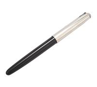 Kueohse 616 - Pluma estilográfica con capucha, diseño clásico, color negro dorado