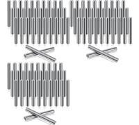 Kueohse 64 Piezas 5 mm X 40 mm Soportes para Estantes Clavijas para Estantes Pasadores para Estantes Pasadores para Estantes Acero Inoxidable Soporte para Clavijas para Estantes Metal