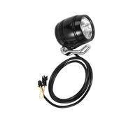 Kueohse 6V-80V 24V 36V 48V 60V Universal Compatible 3W 100LUX Bicicleta Bicicleta EléCtrica E-Bike Delantero Luz de Cabeza LáMpara de Luz