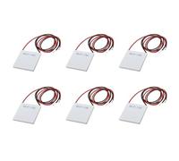 Kueohse 6X 12V 5.8A 65W TEC1-12706 Refrigerador Termoelectrico Modulo de Placas de Peltier de Enfriamiento 40x40mm