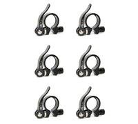 Kueohse 6X Abrazadera para Tubo de Asiento de Bicicleta, Abrazadera para Tubo de Asiento de Bicicleta de Montaña, Abrazadera para Tubo de Bloqueo de Asiento de Bicicleta, 28,6 Mm