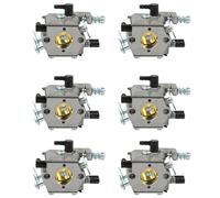 Kueohse 6X Carburador para Sierras de Cadena para Sierras de Jardín 45Cc / 52Cc / 58Cc Piezas de Herramientas de Jardín
