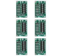 Kueohse 6X Placa de Protección 3S 40A para Destornillador 12V Li-Ion 18650 Placa de Batería con Módulo de Paquete de Celdas de Batería de Iones de Litio de Equilibrio