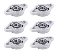 Kueohse 6X Rodamientos de Bloque de Almohada con Interior de 10 mm de DiáMetro Interior KFL000
