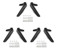 Kueohse 6X Soporte Universal para TV, Reemplazo de Base de Soporte para TV de Sobremesa, Patas de Pedestal para Base de TV, Patas de Montaje para Soporte para TV de 17 mm A 20 mm