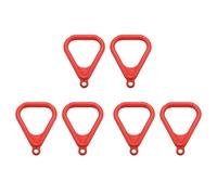 Kueohse 6X Trapeze Ring Swing Set Play Set Playground Trapeze Bar Jungle Gym Monkey Bar Ring Anillo Trapezoidal Grande