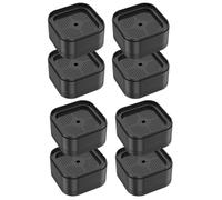 Kueohse 8 Elevadores de Muebles Resistentes para Cama, Silla, Mesa, Almohadillas Antideslizantes para Suelo.