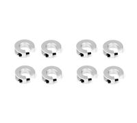 Kueohse 8 Piezas SBR20 Collares de de Riel Lineal Anillos de Fijación de Límite de Eje de Aleación de Aluminio con Tornillo, Collares de de Eje de Riel Lineal