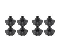 Kueohse 8 Uds. Tapa de Pierna para Taburete de Camping, Antideslizante para Base de Silla para Exteriores, Accesorio Ajustable para Silla de Pesca de 15Mm
