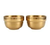 Kueohse 80 ml de sake de acero inoxidable de doble capa, mini vaso de vino para té, de agua, vajilla de cocina estilo industrial, A
