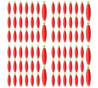 Kueohse 80 Piezas Corcho de Pesca Corcho de Espuma de Pesca con Peso una Presión en el Flotador Corcho de Pesca Aparejos de Pesca Accesorios Suministros de Pesca