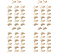 Kueohse 80 Piezas de Cuñas de Pulpo para Golf, Adaptadores de Latón para Palos de Golf, Cuñas Espaciadoras, Adaptadores de Cuña, Accesorios para Palos de Golf A