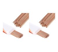 Kueohse 80 Varillas de Cobre para Soldadura Fuerte y Latón para Aire Acondicionado, Refrigeración y Máquinas Eléctricas (HVAC).