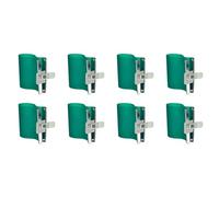 Kueohse 8X 3D SublimacióN de Transferencia de Silicona de Envoltura Molde 11OZ Accesorio de Abrazadera de para Imprimir Tazas