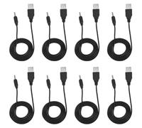 Kueohse 8X Cable de Alimentacion CC USB A 3.5mm 5V