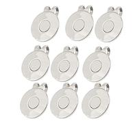 Kueohse 9 Piezas de Marcador de Pelota Golf,Disco MagnéTico,Sombrero de Golf,Soporte para Marcador de Pelota,Clip de Marcador de Pelota de Golf, Golf para Hombres,Mujeres,Golfista, Regalos