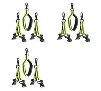 Kueohse 9 Piezas de Soporte para Guantes de Bombero, Sujetadores de Guantes de Seguridad, Clips para Guantes para Bomberos y Policía, Clip para Cinturón de Guantes.