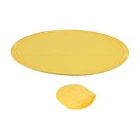 Kueohse Abanico Redondo Plegable- Amarillo