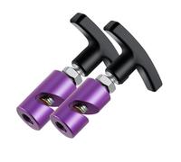 Kueohse Abrazadera de Soporte de ElevacióN con ProteccióN de NúCleo LatóN,Pinza de BujíA y Herramienta de Varilla de Apoyo para Capó Coche, Abrazadera de Puntal, Herramienta 2 en 1 de 12Mm