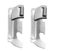 Kueohse Abrelatas de Acero Inoxidable Pulido Plegable Fácil y Manual Fuerte Practicidad para Bebidas Vino Abrelatas Plegable