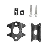 Kueohse Accesorios de Cubierta de Base de Sujeción de Tija de Sillín de Fibra de Carbono Tapa Superior de Tija de Sillín de Bicicleta de Montaña y Carretera para Tija de Sillín Trasera