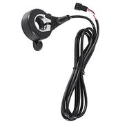 Kueohse Acelerador de Pulgar de Bicicleta EléCtrica EBike,Acelerador de Acelerador de Dedo FT-21X,Control de Velocidad para Pieza de Accesorios Ebike Pocket Scooter,12-72V Universal