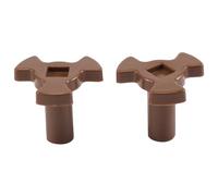 Kueohse Acoplador giratorio para microondas, ruedas de microondas, soporte de guiado, piezas de embrague de para microondas