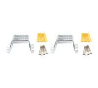 Kueohse Adaptador de Bajante Canalón Correa de Bajante 3X4 Correa Líder 3X4 (Paquete de 8) ()