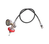 Kueohse Adaptador de Carga de la EstacióN de Llenado de 24 Pulgadas del Tanque de Buceo BP:1600Bar :630Bar Conector para Recarga de Aire PCP,B